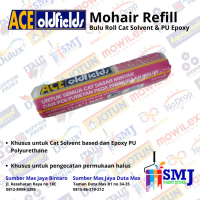 Refill Bulu Kuas Roll Cat Minyak dan PU ACE OLDFIELDS MOHAIR 230mm