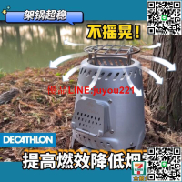 迪卡儂不銹鋼柴火爐爐口架高支架 定制款尺寸穩固 不搖晃CCLand[長贏]