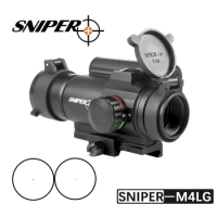 Sniper Airgun Collimator Sight Tactical Green Red Dot Hunting Rifle Scope Detachable Riflescope Holographic Airsoft