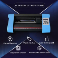 EC 301 Smart Diy Mini Pattern Reflective Scanning Sticker Film Cutting Plotter Machine Max OEM Controller