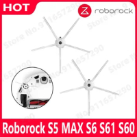 2PCS Roborock Side Brush Spare Kits With 5 Arms Cleaning Brushes Fit for Roborock S7 S7MAX S50 S6 &amp; S5 Max S6max VS4 E4