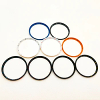Multicolored SKX007 Case Chapter Ring fits Seiko SKX007 SKX009 SPRD Men Diver Watch Case NH35 Case 30.5mm Bicolor Inner Rings