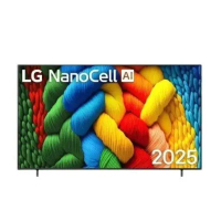 LG 43NANO80ASA - LED SMART TV 4K NANOCELL AI NANO80 43 INCH dengan Magic Remote, Real 4K, HDR10 Pro,
