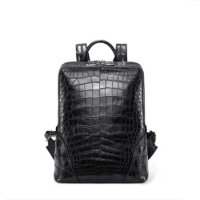 KEXIMA gete 2022 new New crocodile leather backpack for men Thai crocodile leather belly backpack for men crocodile leather bag