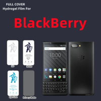2pcs HD Hydrogel Film For Blackberry Priv Matte Screen Protector For Blackberry Key2 Passport Evolve DTEK60 Q10 Z10 Bold 9900