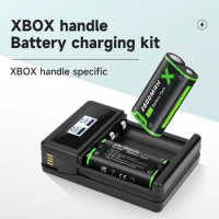 2800mAh Rechargeable Battery + LCD Dual Charger For Xbox One/Xbox One X/Xbox Series X/Xbox Series S Controller Wireless Gamepad
