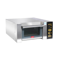 Kitchen Hotel Restaurant Bakery Equipment Mini Commercial Electric Oven 1 Deck 1 Trays Bread Cake Baking Oven