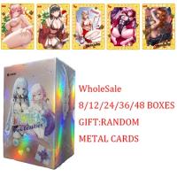 Wholesale 8/12/24/36/48 Boxes Special Offer Pink Lady 2 Goddess Story Collection Cards Astringent Doujin Toy Hobbies Child Gift