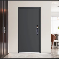 Anti-theft door Grade A intelligent door fingerprint password intelligent lock integrated household entrance door sound insulati