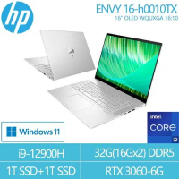 HP 極羡16 ENVY 16-h0010TX(i9-12900H/32G/2T SSD/RTX3060-6G/W11)