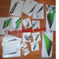 !T E R B A R U!stiker body set ninja rr new anniversary SESUAI FOTO ( ORIGINAL )