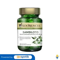 SIDOMUNCUL NATURAL SAMBILOTO BOTOL 50 KAPSUL