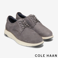 【Cole Haan】GRAND ATLANTIC OX 正裝素面牛津鞋 男鞋(霧灰-C36235)
