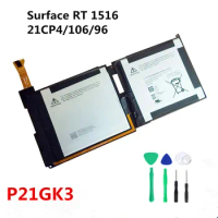 Original P21GK3 Laptop Battery For Microsoft Surface RT1 1516 9HR-00005 ZZP12G01 2ICP4/96/106 Batteries