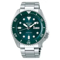 Seiko 5 SRPD61K1 Jam Tangan Pria Green Hulk Automatic Stainless Steel 42.5 mm Tahan Air 100 Meters E