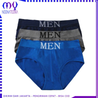 Celana Dalam Pria Briefs Polos 6877 Underwear Man Sempak Cowok