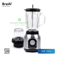 Arashi Blender Kaca ASB 1503 Grinder Pelumat Makanan Serbaguna Bagus