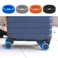 Luggage Wheels Cover Wheels Protector For Travel Luggage Suitcase 8 Pcs Silicone Wheels Cover Luggage Suitcase Wheels Guard
