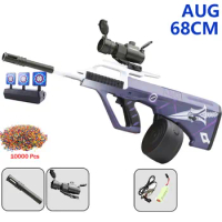Gel Ball Guns Green AUG Automatic Hydro Gel Gun Toy Electric Manual 2 Modes Airsoft For Children Shooting Game Adults CS Go