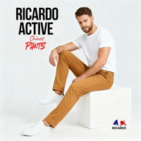 RICARDO Chino Orange Series CCJ – Celana Panjang Pria Modern Fit 40