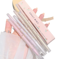 SWT T Brilliant Flower Season Double Eyeshadow Pen - เนื้อประกายมุกและเนื้อแมตต์สำหรับการไฮไลท์และคอ
