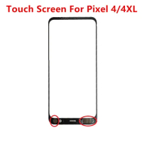 Pixel4 4XL Outer Screen For Google Pixel 4 / 4 XL Front Touch Panel LCD Display Out Glass Cover Lens Phone Repair Replace Parts