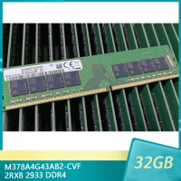 1Pcs RAM For Samsung M378A4G43AB2-CVF 2RX8 2933 32GB DDR4 PC4-2933Y Desktop Memory DIMM