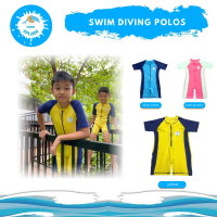 Kiddie Splash Diving Swimsuit Baju Renang Anak Bayi TK SD unisex laki laki perempuan
