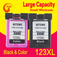 For HP 123 123XL Black and Color Cartridge Ink Compatible For HP Deskjet 2130 3639 2620 2630 Officejet 3830 Printer Russian
