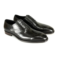 【Waltz】職人巧思 經典雕花 沖孔 紳士鞋 真皮皮鞋(211052-02華爾滋皮鞋)