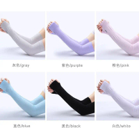 Lengan Ais Penghalau Nyamuk, Sarung Tangan Musim Panas Wanita, Perlindungan Matahari, Perlindungan U