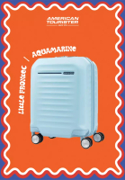 American Tourister American Tourister Koper Hardcase Little Frontec 17 AM - Aquamarine