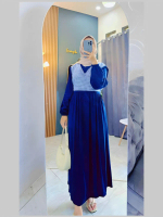 CAHAYA GALLERY  - Midi Dress  Mola Cotton Rayon Twil Premium - Midi Wanita Terbaru Mewah Elegand Kat
