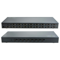 【易控王】VGA 8x8 八進八出矩陣切換分配器 帶音源 遠端遙控 1080P (40-056-01)