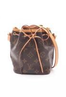 Louis Vuitton Pre-Loved Louis Vuitton Nano Noe monogram Shoulder bag PVC leather Brown