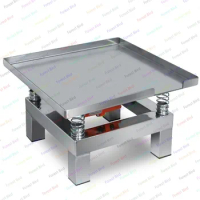 Small Concrete Vibrating Table Cement Mortar Test Block Stainless Steel Vibrating Platform