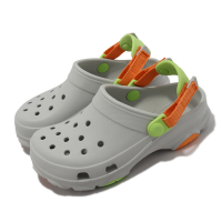 Crocs 童鞋 All Terrain Clog K 洞洞鞋 中大童 大氣灰 橘 綠 克駱格 卡駱馳 2074581FT