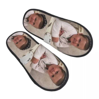 Funny Hasbulla Magomedov House Slippers Women Soft Memory Foam Hasbullah Slip On Hotel Slipper Shoes