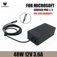 12V 3.6A 48W Charger for Microsoft Surface Pro 1 pro 2 RT Windows 8 power adapter 1601 1536 charger fast charge with 5V 1A