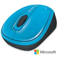 微軟Microsoft 無線行動滑鼠 3500(藍)