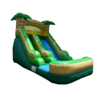 Hot Sale PVC Tarpaulin Commercial Inflatable Trampoline Inflatable Slide for kids