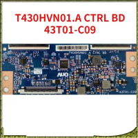 T430HVN01.A CTRL BD 43T01-C09 T-Con Board for TV Display Equipment T Con Card Original Replacement Board Tcon Board 43T01 C09