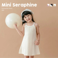 Mini Seraphine Scallop Knit Dress -- Wear Micha | Kids Wear | Twinning with Mom in Seraphine Dress |