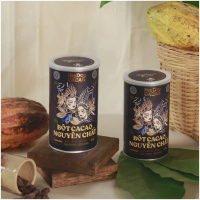 Bột Cacao Nguyên Chất - Dòng Natural Không Kiềm Hóa - Lon 200g - Heyday Cacao
