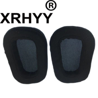 XRHYY Replacement Comfort Earpads Cushion For Logitech G933 G633 Artemis Spectrum Surround Gaming Headset Over Ear Headphones