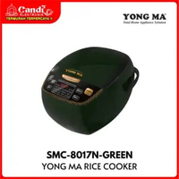 YONG MA Digital Rice Cooker 2 Liter Inner Pot Gold Ceramic SMC-8017N-GREEN