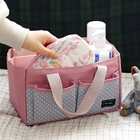 母嬰包 收納包 媽媽包 大容量 旅行 包中包 嬰兒手推車 掛包車 掛袋 媽咪包 分隔袋 萬用收納袋 手提嬰兒尿布媽咪包 ♚MY COLOR♚【B035】
