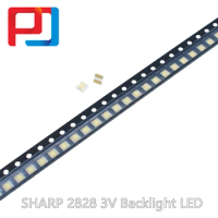 200pcs For Sharp LED Backlight Middle Power LED 0.5W 3V 2828 Cool white 43LM GM2BC2ZF2GCM LCD Backlight for TV TV Application