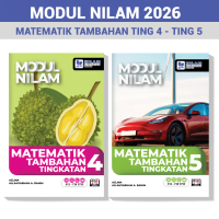 NILAM  Modul Matematik Tambahan Tingkatan 4 5 (2026) Dwibahasa