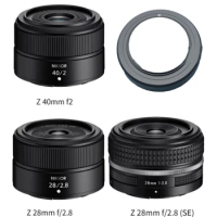 Lightweight Lens Hood for Nikon Z28mm .8/Z40mm Easy to Attach and Remove